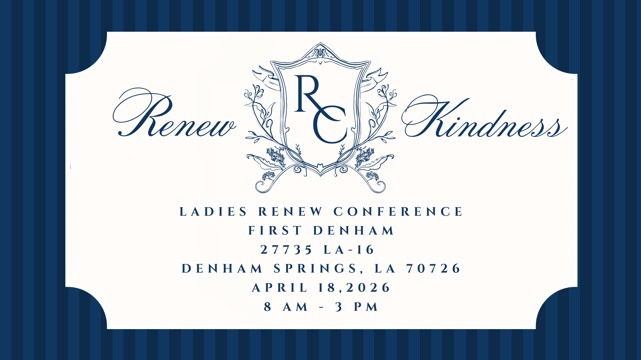 Renew Women's Conference — First Denham